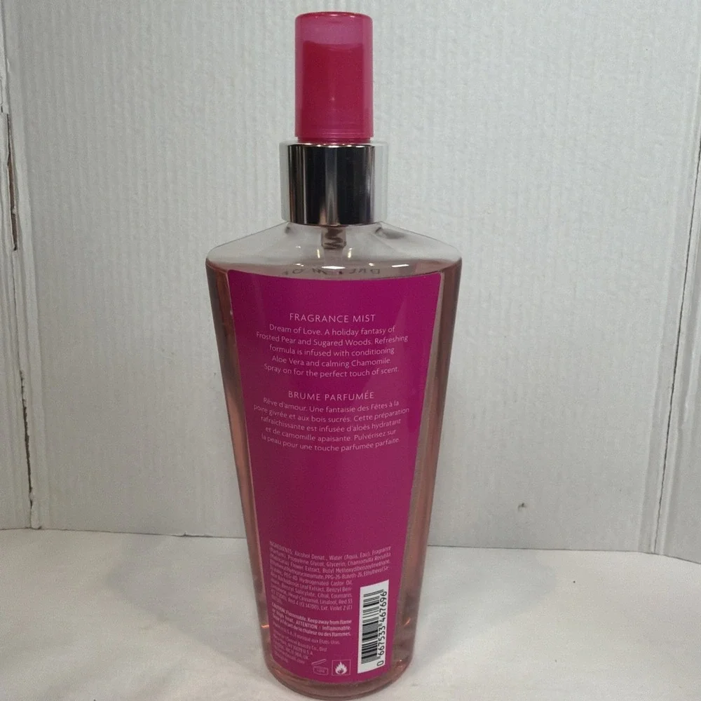Victoria's Secret Dream of Love Fragrance Mist Frosted Pear & Sugared Woods